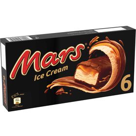Gelado Caramelo Com Cobertura Chocolate Mars 240 gr (6 Un)