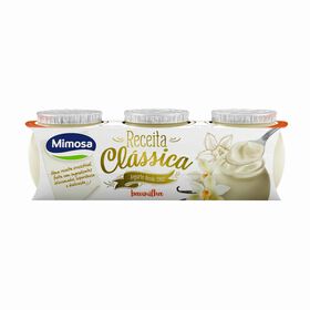 Iogurte Receita Clássica Baunilha Mimosa 375 gr (3 Un)