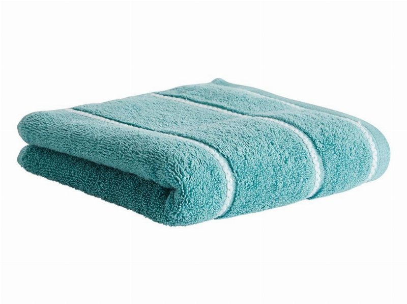 Toalha De Mãos Barra Actuel Algodão 480 g/M2 Verde 50X100Cm