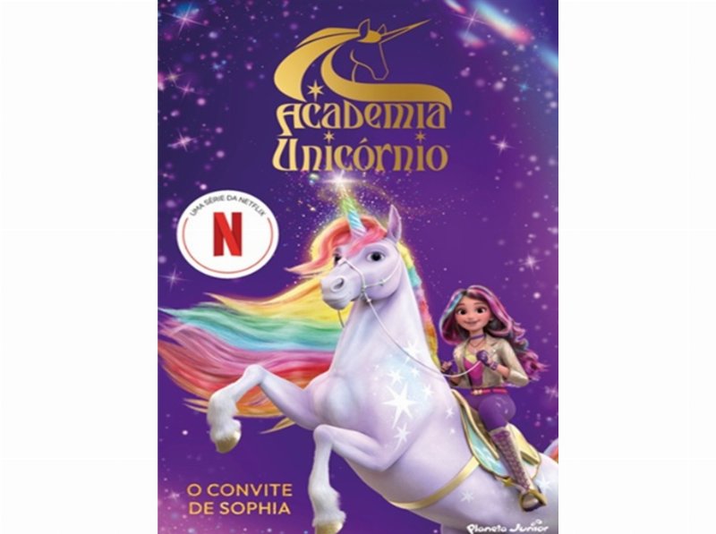 Livro O Convite De Sophia De Unicorn Academy