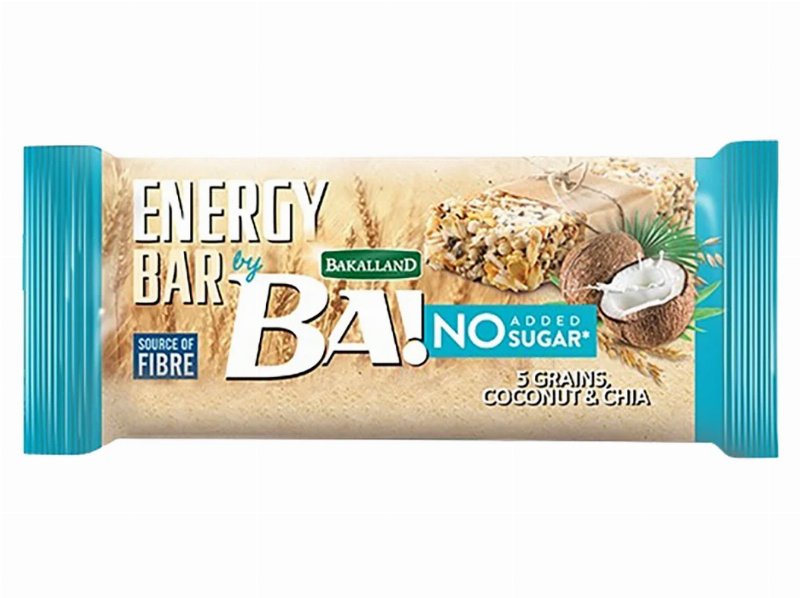 Barra Proteína Ba! Coco E Chia Sugar Free 40Gx3