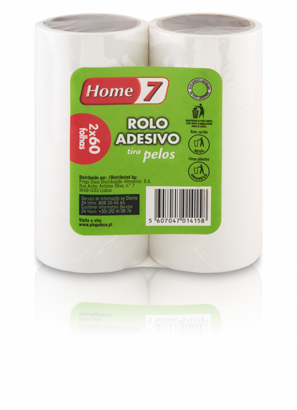 Recarga Rolo Tira Pelos Home 7 2Un