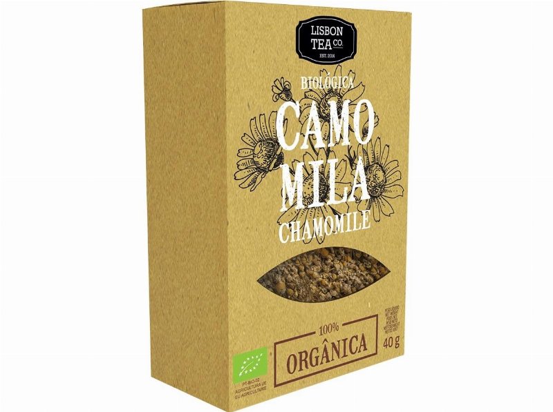 Infusão Lisbon Tea Co. Bio Camomila 40 g