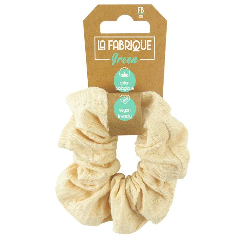 Elástico Para Cabelo Scrunchie Fabrique Green Un