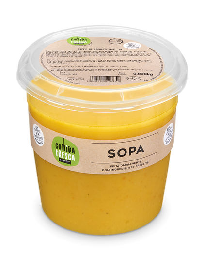 Creme De Legumes Comida Fresca 0.9Kg
