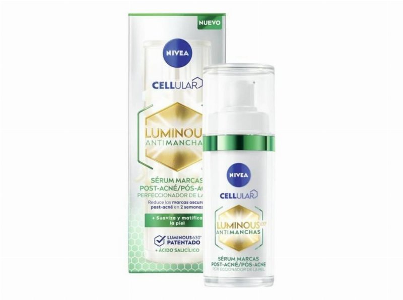 Sérum Pós-Acne Nivea Cellular Luminous 3Em1 30 ml