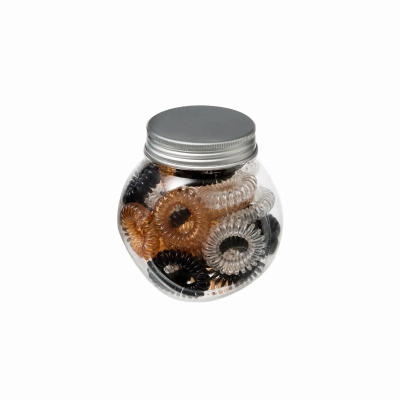 Hkh Frasco Com 30 Elásticos Cabelo