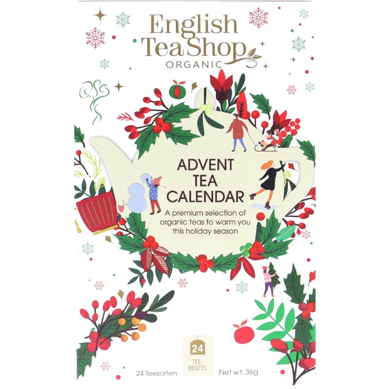 Calendário Do Advento Branco