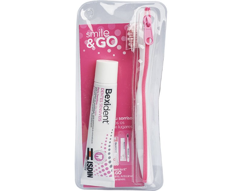 Kit Bexident Smile & Go Dentes Sensíveis Un