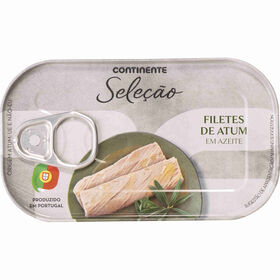 Filete Atum Em Azeite Continente Seleção 120 gr (Peso Escorrido 85 gr)