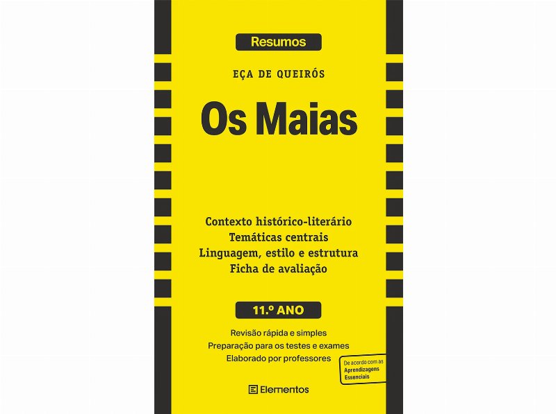 Livro Resumos - Os Maias De Eça De Queirós - 11.º Ano