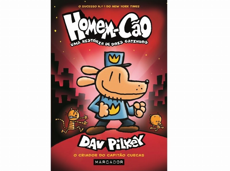 Livro Homem-Cão: Uma História De Dois Gatinhos Dav Pilkey