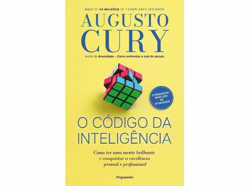 Livro O Código Da Inteligência De Augusto Cury