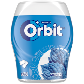 Pastilhas Elásticas Menta Orbit 64 gr