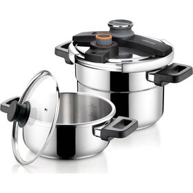 Panela De Pressão Duo Ultima 4+6 l Tescoma