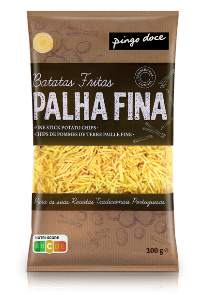 Batatas Fritas Palha Pingo Doce 0.2Kg