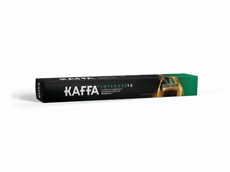 Cápsulas Kaffa Café Compatível Nespresso Intenso 10Un