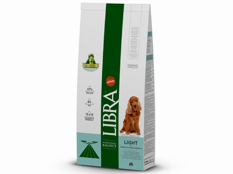 Ração Para Cão Libra Light 12 kg
