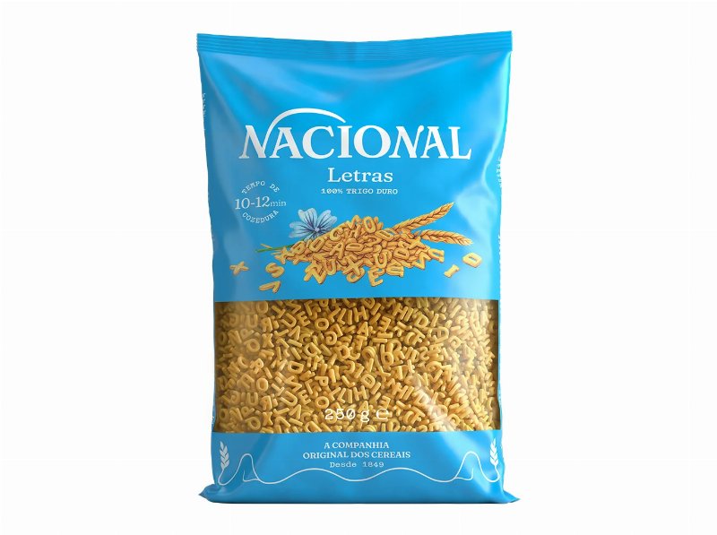 Massa Nacional Letras 250 g
