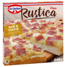 Pizza Queijo E Fiambre Rústica 575 gr