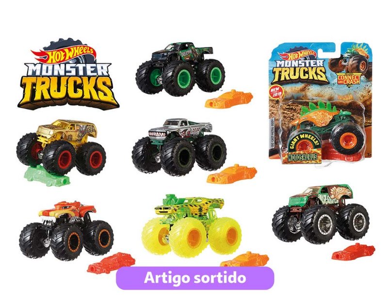 Monster Trucks Hot Wheels Modelos Sortidos