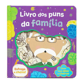 Livro Com Abas E Cheiros! - Livro Dos Puns Da Família