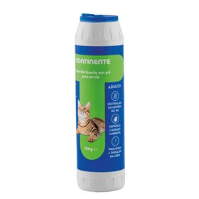 Absorvente Para Gato Desodorizante Em Pó Continente 750 g