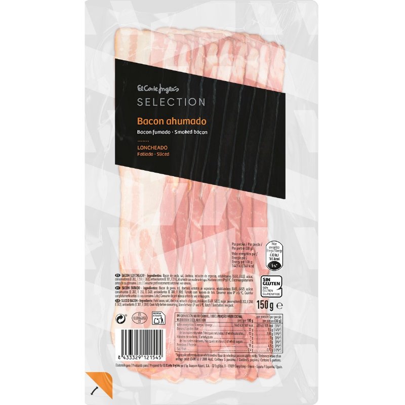 Bacon Fumado Em Fatias 150 g