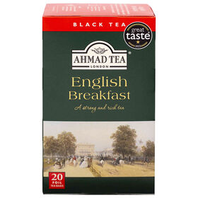 Chá Preto English Breakfast Saquetas Ahmad 20 Un