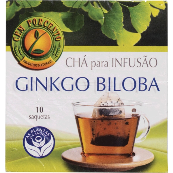 Chá Para Infusão Ginkgo Biloba 10 Unidades 13 g