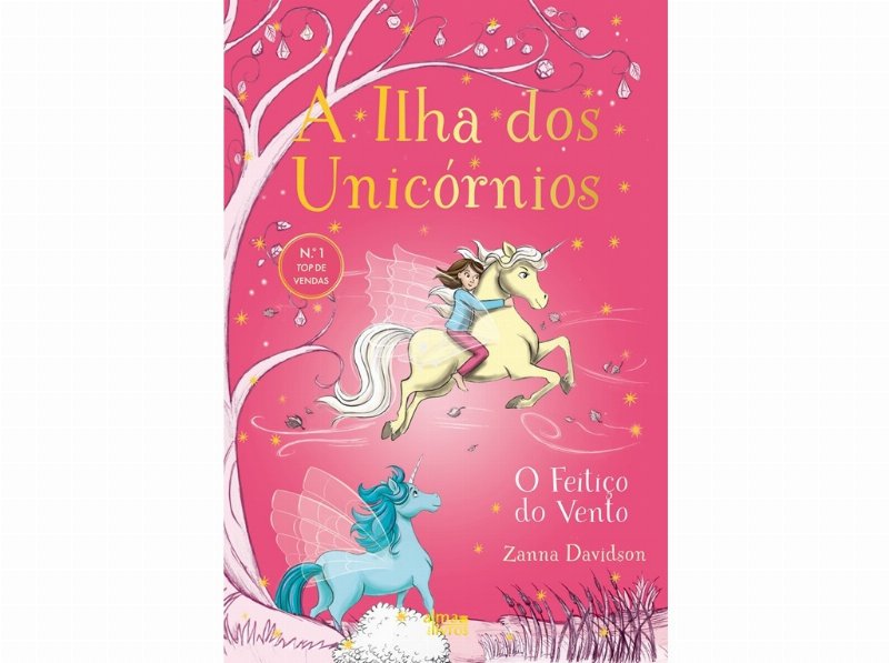 Livro Ilha Unicórnios Nº3 - Feitiço Do Vento De Zanna Davidson