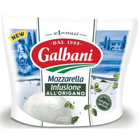 Queijo Mozzarella Infusão Oregãos Galbani 125 gr