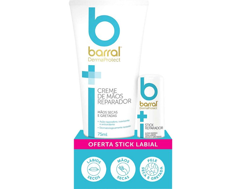 Creme Maos Barral Dermaprotect 75 ml Of St Labios
