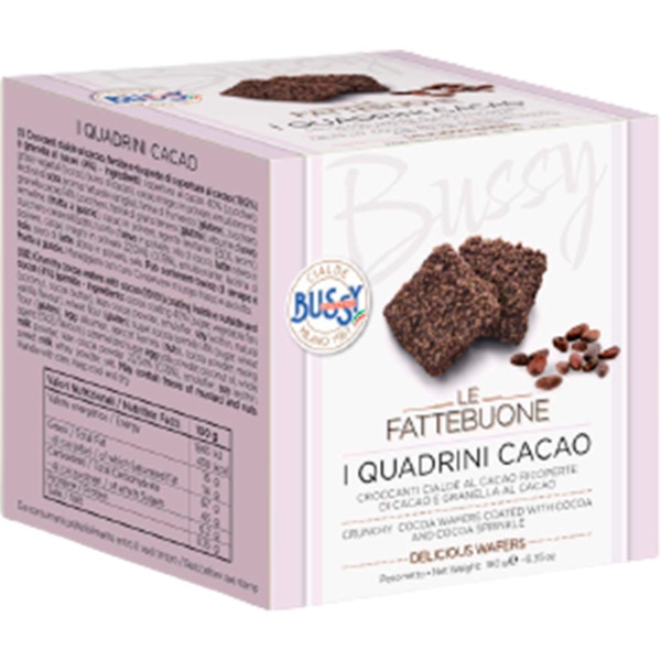 Bolachas Wafer Com Cacau 180 g