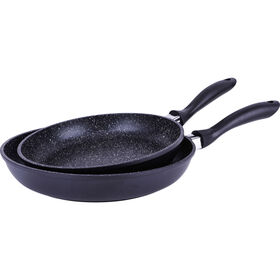 Conjunto 2 Frigideiras 24Cm E 28Cm Alumínio Fundido Antiaderente Classic Kasa