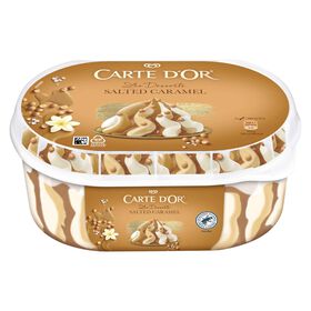 Gelado Caramelo Salgado Les Desserts Carte D'or 825 ml