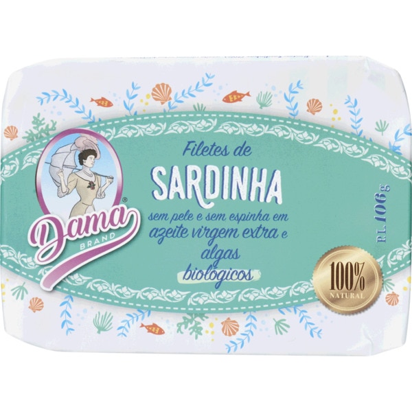 Sardinhas Sem Pele E Sem Espinha Em Azeite Virgem Extra Biológicas 106 g