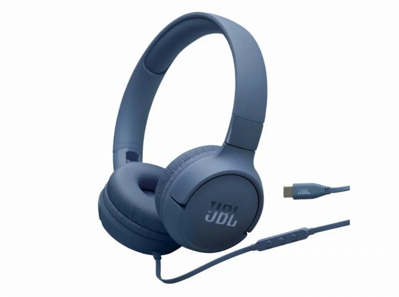 Auscultadores Com Fio Jbl Tune 520C Azul