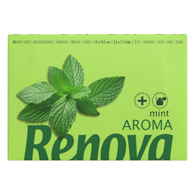 Lenços Faciais Mini Mint Renova 46 Un