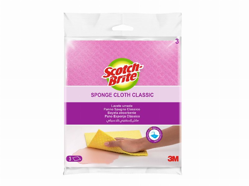 Pano Scotch-Brite Esponja 3Un