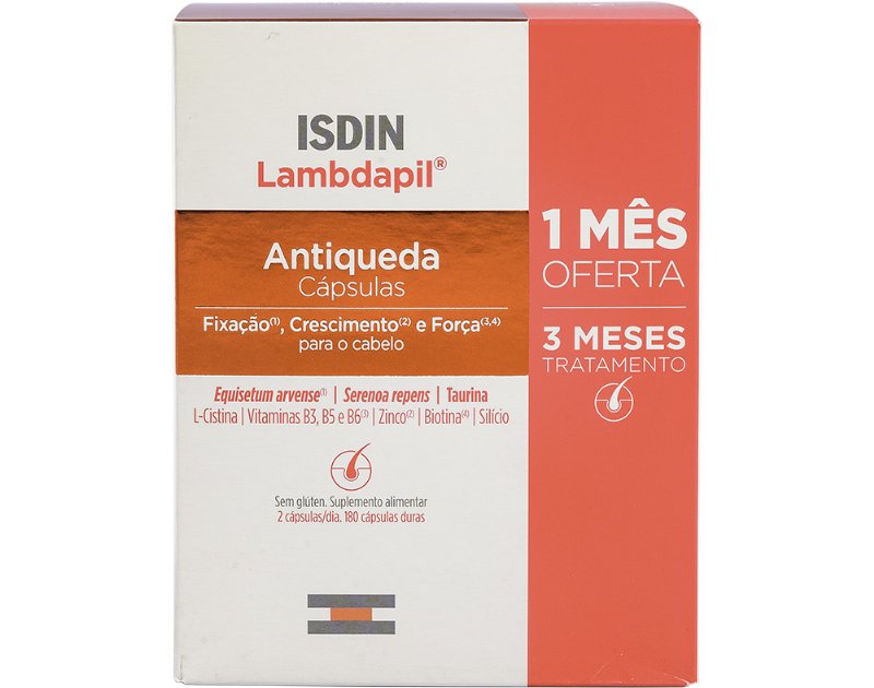 Suplemento Isdin Lambdapil 3X60Un Leve 3 Pague 2