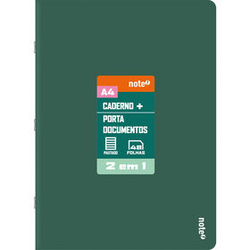 Caderno Agrafado A4 48 Folhas (Várias Cores) Note!