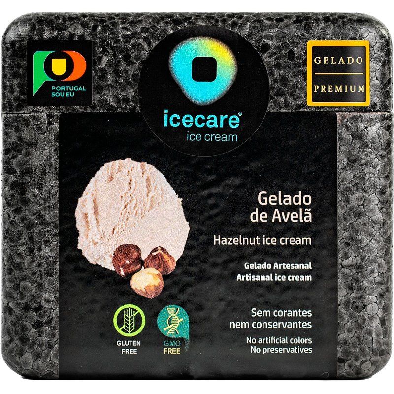 Gelado Artesanal Avelã 500 ml