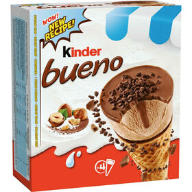 Gelado Classic Cone Kinder 248 gr (4 Un)