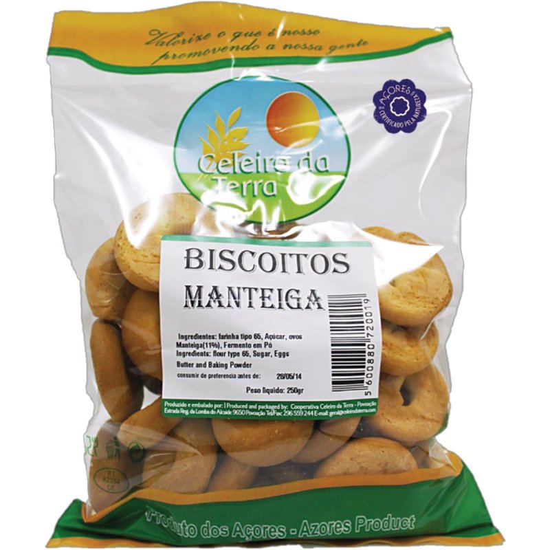 Biscoitos De Manteiga 250 g
