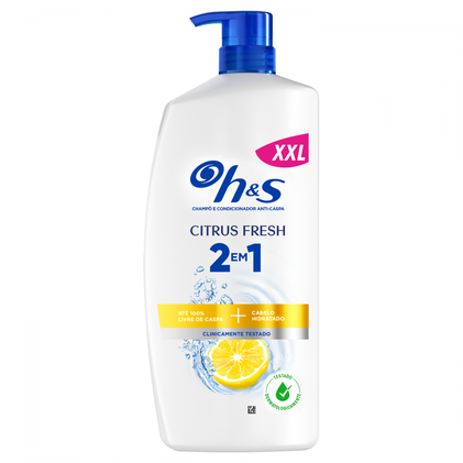 Champô Anticaspa Citrus Fresh 2-Em-1 H&S 0.8L
