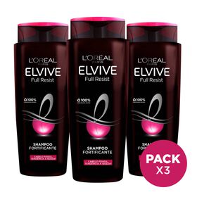Champô Full Resist L'oréal Paris Elvive 3 X 690 ml