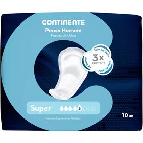 Pensos Incontinência Nível 2 Continente 10 Un