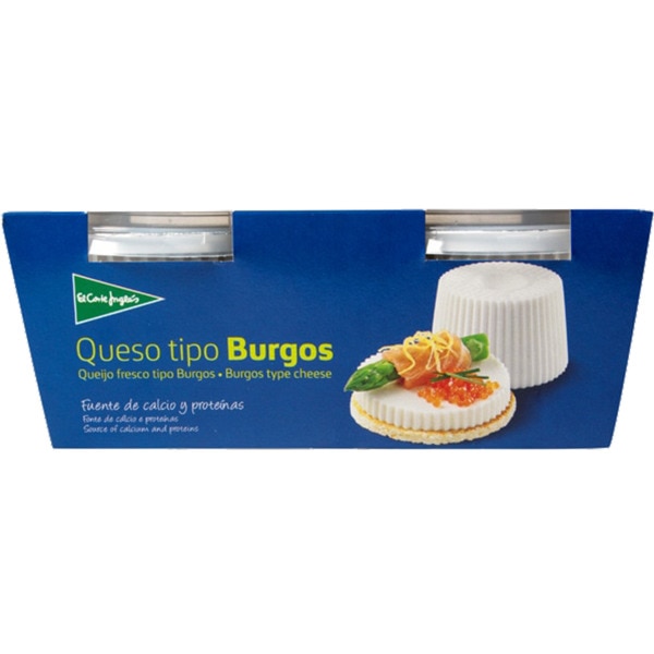 Queijo Fresco Tipo Burgos Pack 2 500 g