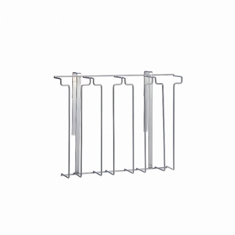 Suporte Para Copos Aço Inox 25,5 X 7 X 35,5 Cm